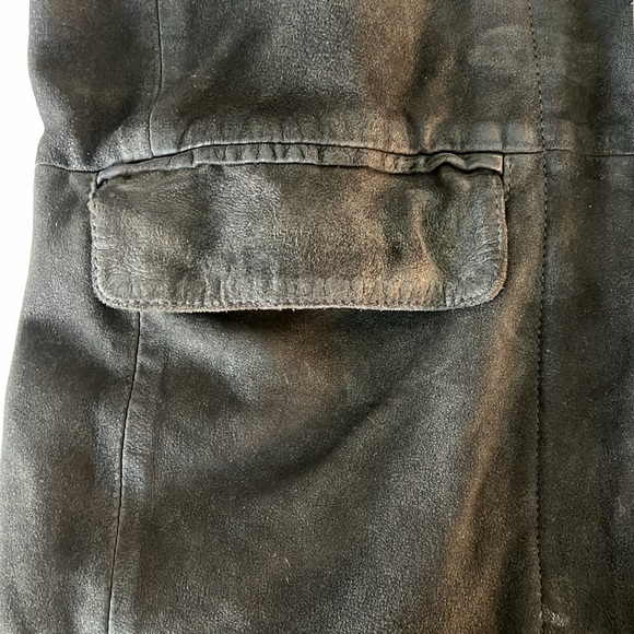 All Saints Suede/Leather/Tweed Jacket/Blazer look-XL - Picture 14 of 15